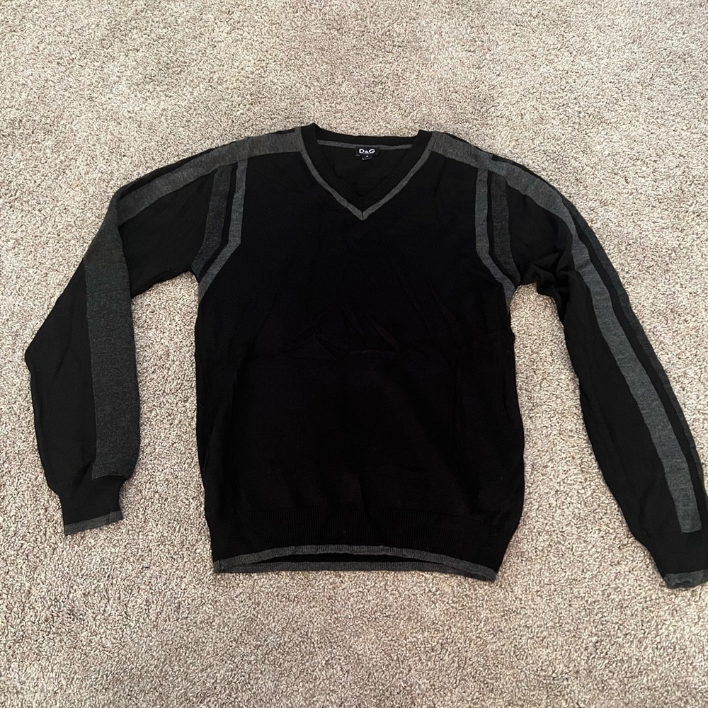 Dolce & Gabanna Men’s V-Neck Sweater Size Small